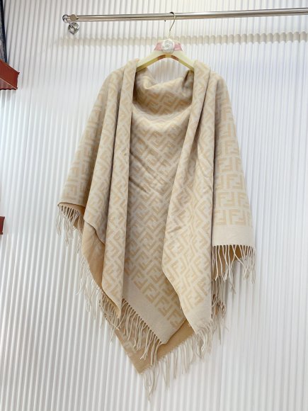 Fendi - Кашемировый шарф платок JX_0412FE10