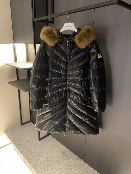 Moncler Chandre - Женская куртка пальто пуховик 3D_1212MO11