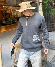 Burberry - Мужская шерстяная кофта свитер DZ_2410BU8 Burberry - Мужская шерстяная кофта свитер DZ_2410BU8