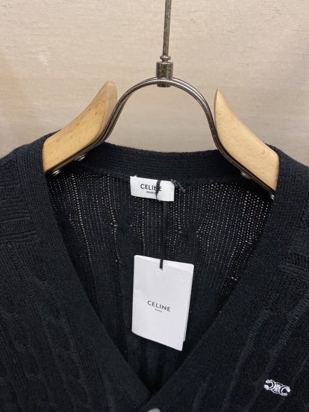 Celine - Мужская шерстяная кофта свитер кардиган DZ_2111CE1