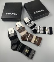 Chanel носки комплект 3 пары AC_0502CH15 Chanel носки комплект 3 пары AC_0502CH15