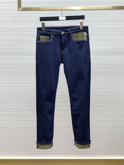 Gucci - Мужские штаны джинсы TI_0711GU4