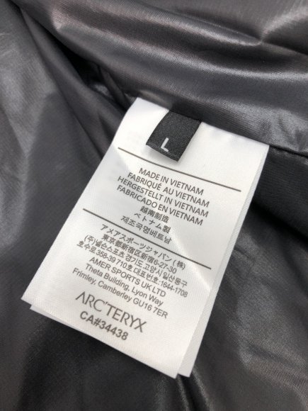 Arcteryx - Мужской жилет пуховик DZ_0512AR3