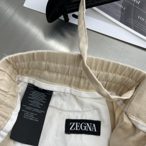 Ermenegildo Zegna - Мужские льняные шорты TJ_0207EZ8 Ermenegildo Zegna - Мужские льняные шорты TJ_0207EZ8