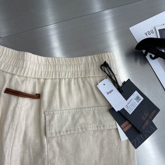 Ermenegildo Zegna - Мужские льняные шорты TJ_0207EZ8 Ermenegildo Zegna - Мужские льняные шорты TJ_0207EZ8