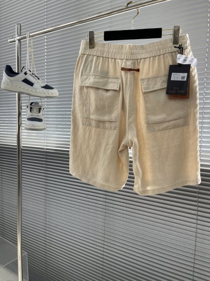 Ermenegildo Zegna - Мужские льняные шорты TJ_0207EZ8 Ermenegildo Zegna - Мужские льняные шорты TJ_0207EZ8