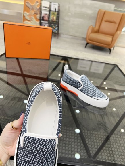 Hermes - Мужские кроссовки слипоны RU_2605HE1