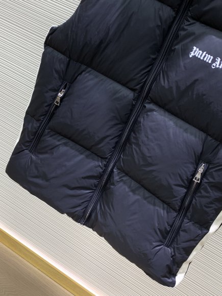 Palm Angels - Мужской жилет пуховик TI_2811PA5 Palm Angels - Мужской жилет пуховик TI_2811PA5