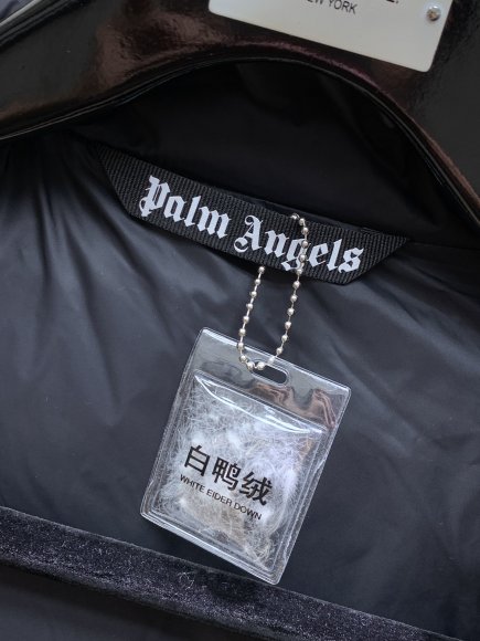 Palm Angels - Мужской жилет пуховик TI_2811PA5 Palm Angels - Мужской жилет пуховик TI_2811PA5