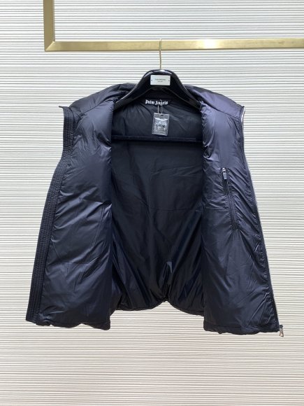 Palm Angels - Мужской жилет пуховик TI_2811PA5 Palm Angels - Мужской жилет пуховик TI_2811PA5