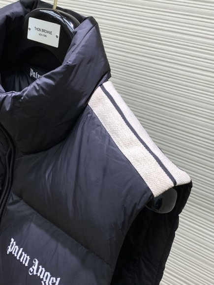 Palm Angels - Мужской жилет пуховик TI_2811PA5 Palm Angels - Мужской жилет пуховик TI_2811PA5