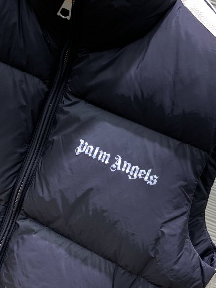 Palm Angels - Мужской жилет пуховик TI_2811PA5 Palm Angels - Мужской жилет пуховик TI_2811PA5