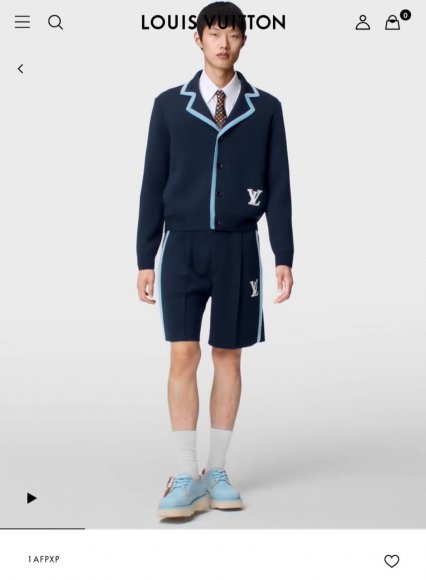 Louis Vuitton Signature - Мужские трикотажные шорты DZ_0504LV4 Louis Vuitton Signature - Мужские трикотажные шорты DZ_0504LV4