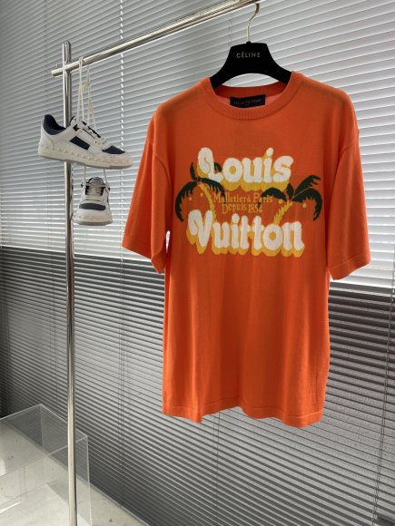 Louis Vuitton Palm Tree - Мужская трикотажная футболка майка TJ_2207LV9 Louis Vuitton Palm Tree - Мужская трикотажная футболка майка TJ_2207LV9