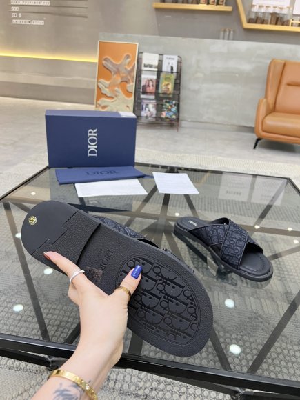 Dior - Мужские шлепанцы сандалии RU_2605DI2 Dior - Мужские шлепанцы сандалии RU_2605DI2