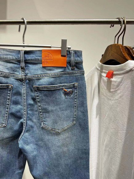 Hermes - Мужские штаны джинсы AB_2509HE1 Hermes - Мужские штаны джинсы AB_2509HE1