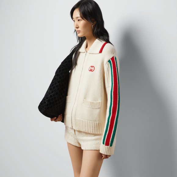 Gucci - Женская кофта свитер ACE_1103GU9 Gucci - Женская кофта свитер ACE_1103GU9