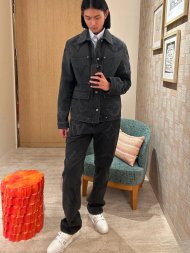 Louis Vuitton - Мужские штаны джинсы (костюм рубашка) DZ_2111LV6