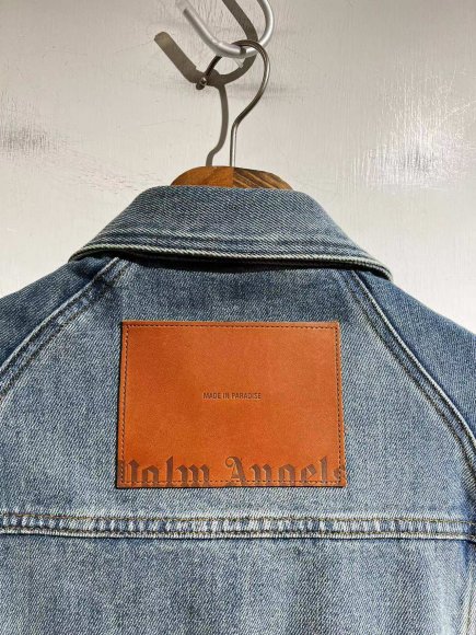 Palm Angels - Мужская джинсовая рубашка куртка AB_2509PA2