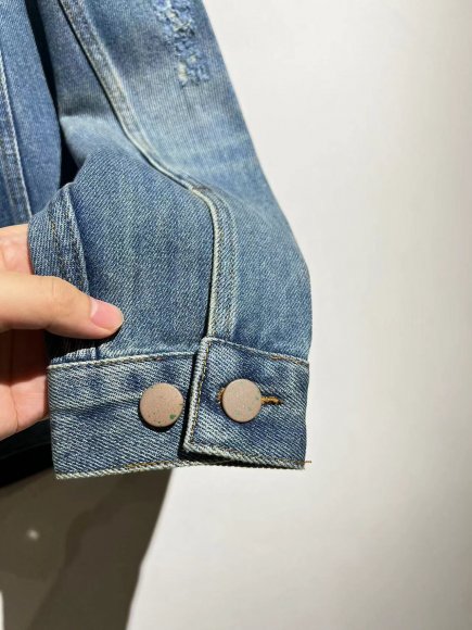 Palm Angels - Мужская джинсовая рубашка куртка AB_2509PA2