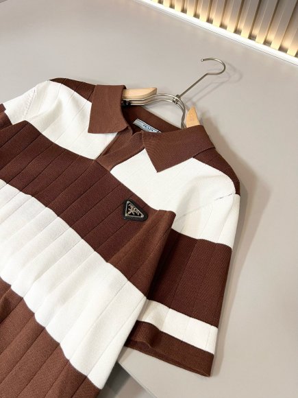 Prada - Мужская трикотажная футболка майка поло DF_3005PR1 Prada - Мужская трикотажная футболка майка поло DF_3005PR1