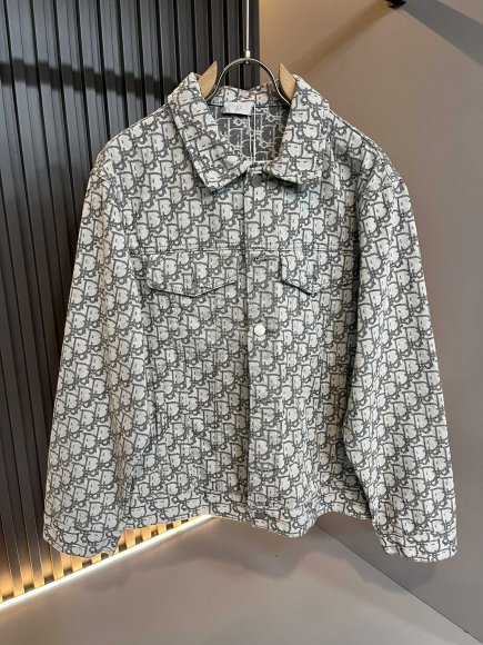 Dior - Мужская джинсовая куртка пиджак рубашка DF_2609DI3 Dior - Мужская джинсовая куртка пиджак рубашка DF_2609DI3