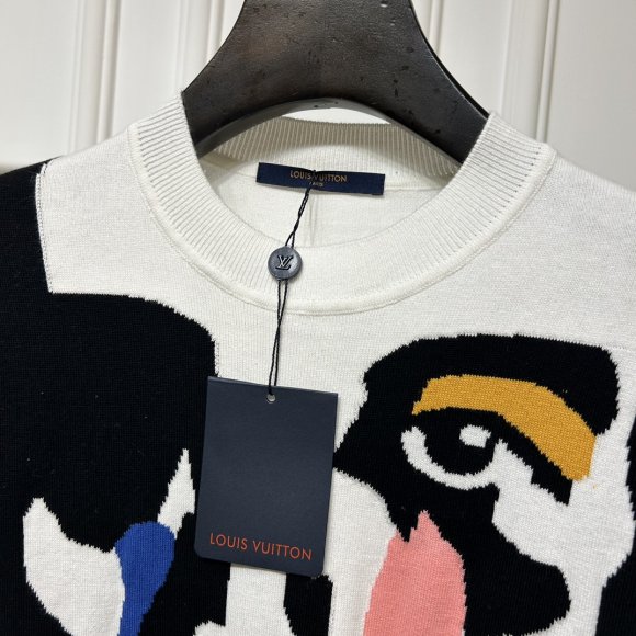 Louis Vuitton - Мужская кофта свитер KN_2509LV1 Louis Vuitton - Мужская кофта свитер KN_2509LV1