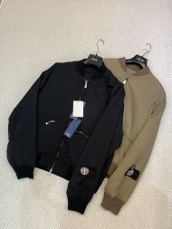 Dior & Stone Island - Мужская куртка ветровка бомбер TI_1209DS1