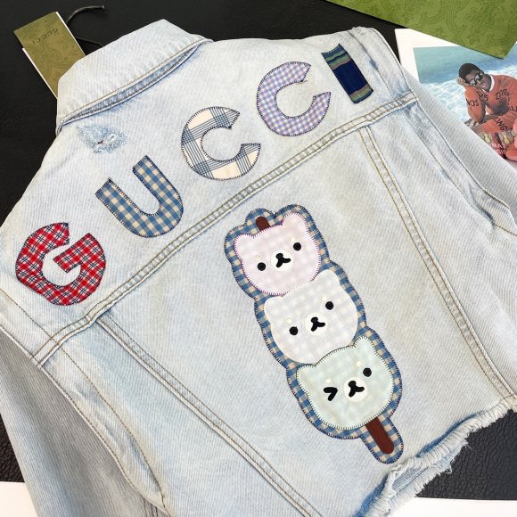 Gucci - Женская джинсовая куртка ZP_0806GU1