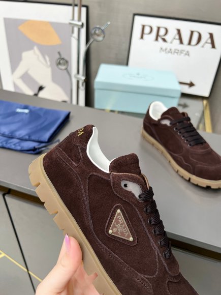 Prada Trail - Женские кроссовки кеды ITL_2307PR1W Prada Trail - Женские кроссовки кеды ITL_2307PR1W