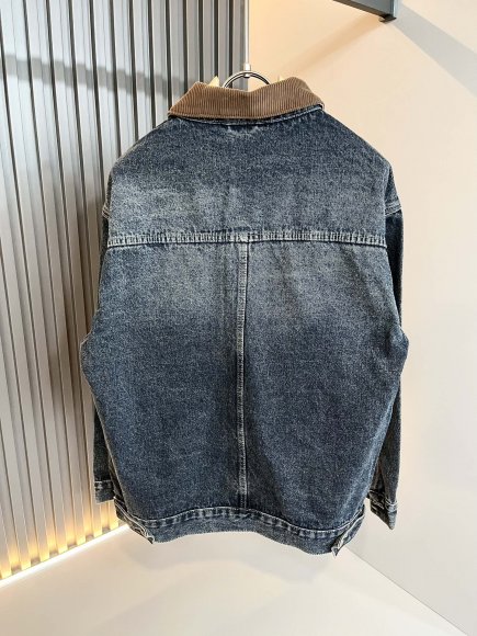 Louis Vuitton - Мужская джинсовая куртка ветровка DF_2609LV5 Louis Vuitton - Мужская джинсовая куртка ветровка DF_2609LV5