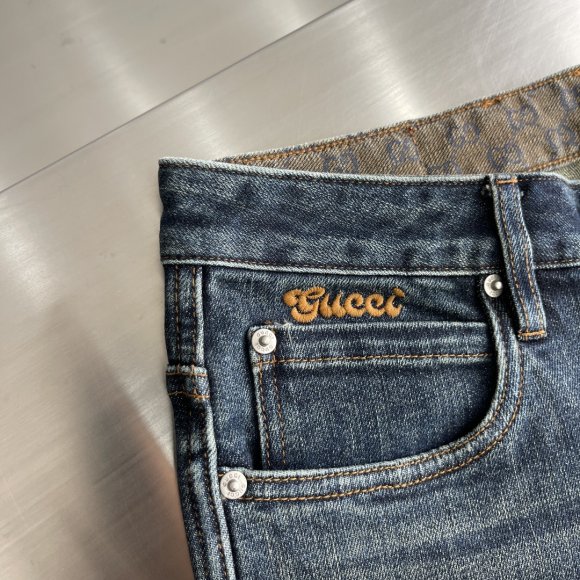 Gucci - Мужские штаны джинсы TJ_2310GU3