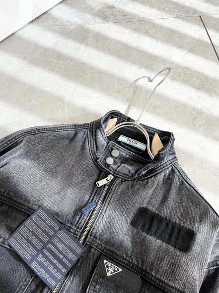 Prada - Мужская джинсовая куртка ветровка DF_2609PR6 Prada - Мужская джинсовая куртка ветровка DF_2609PR6