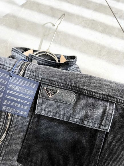Prada - Мужская джинсовая куртка ветровка DF_2609PR6 Prada - Мужская джинсовая куртка ветровка DF_2609PR6