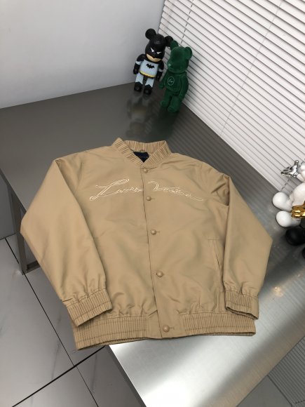 Louis Vuitton - Мужская куртка бомбер ветровка DZ_0512LV10 Louis Vuitton - Мужская куртка бомбер ветровка DZ_0512LV10