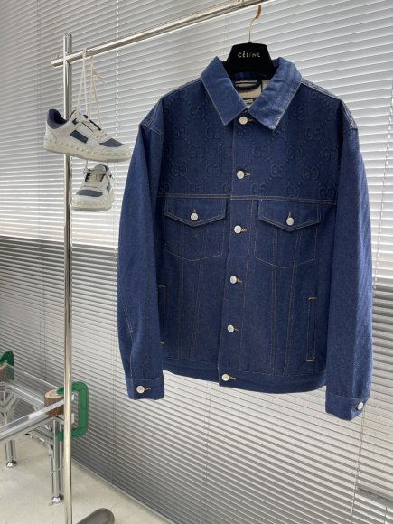 Gucci - Мужская джинсовая рубашка куртка TJ_1802GU1