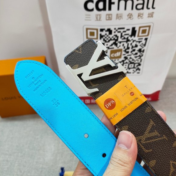 Louis Vuitton Мужской двусторонний ремень 4.0см CN_0406LV2 Louis Vuitton Мужской двусторонний ремень 4.0см CN_0406LV2