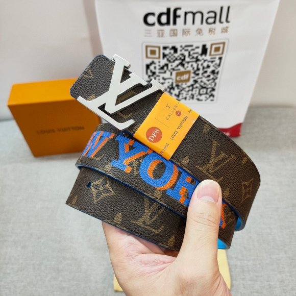 Louis Vuitton Мужской двусторонний ремень 4.0см CN_0406LV2 Louis Vuitton Мужской двусторонний ремень 4.0см CN_0406LV2