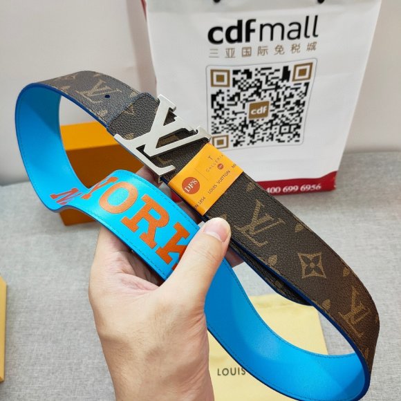 Louis Vuitton Мужской двусторонний ремень 4.0см CN_0406LV2 Louis Vuitton Мужской двусторонний ремень 4.0см CN_0406LV2