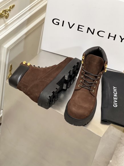 Givenchy Show - Мужские ботинки берцы 95_0811GI1