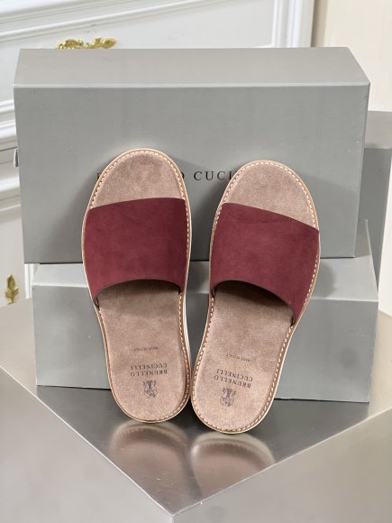 Brunello Cucinelli Urban - Мужские шлепанцы сланцы BL_1203BC4