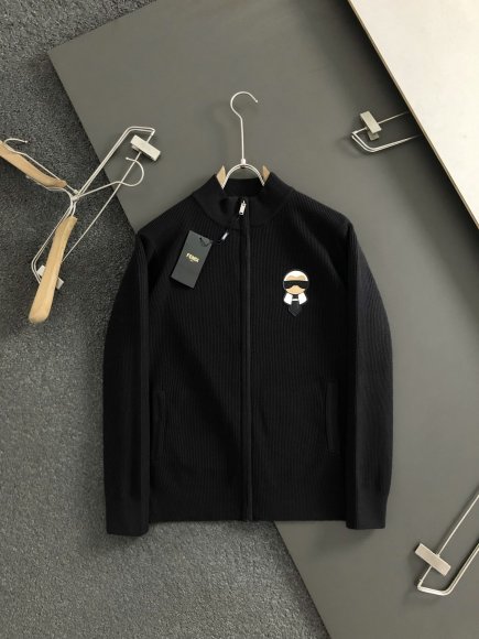 Fendi - Мужская кофта свитер кардиган CF_0910FE11 Fendi - Мужская кофта свитер кардиган CF_0910FE11