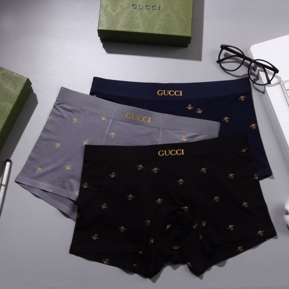 Gucci трусы набор из 3 NG_1404GU4 Gucci трусы набор из 3 NG_1404GU4