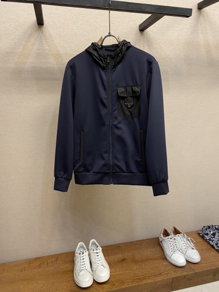 Prada - Мужская куртка ветровка рубашка DZ_0508PR8