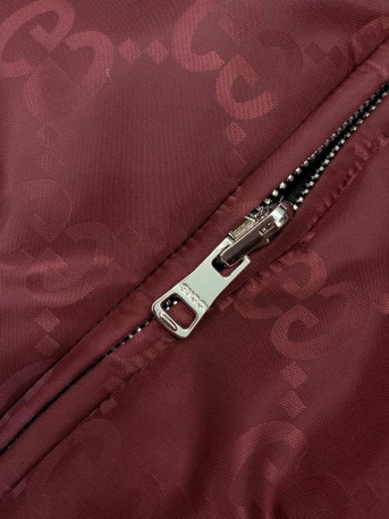 Gucci - Мужская двусторонняя куртка ветровка бомбер TI_1209GU