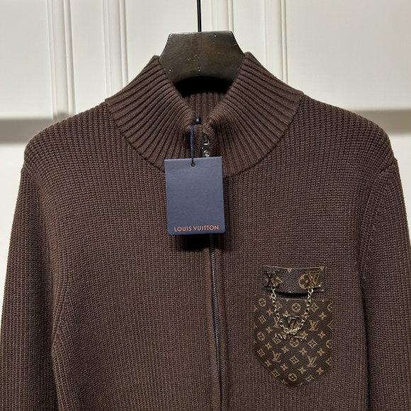 Louis Vuitton - Мужская кофта свитер KN_1312LV8 Louis Vuitton - Мужская кофта свитер KN_1312LV8