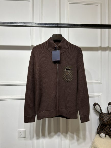 Louis Vuitton - Мужская кофта свитер KN_1312LV8 Louis Vuitton - Мужская кофта свитер KN_1312LV8