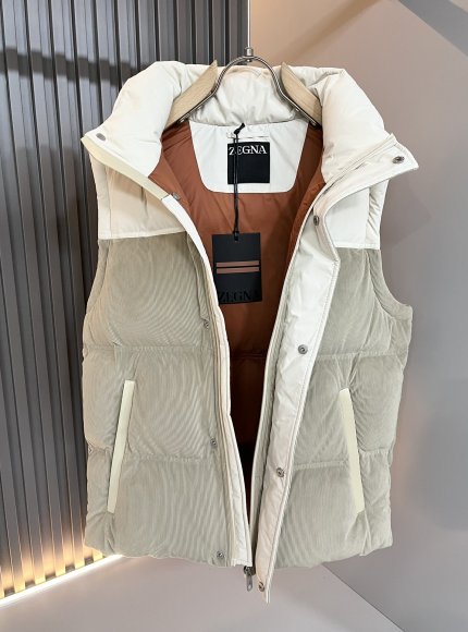 Ermenegildo Zegna - Мужской жилет пуховик DF_2609EZ10