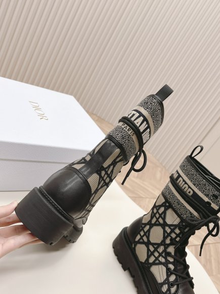 Dior D-Major - Женские зимние ботинки берцы MO_2510DI5