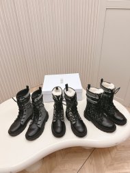 Dior D-Major - Женские зимние ботинки берцы MO_2510DI5